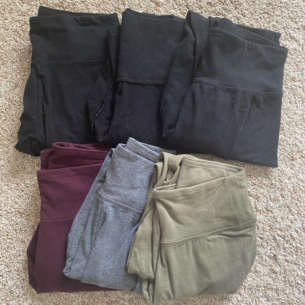 6 aerie leggings
